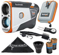 Bushnell Tour V6 Shift Laser Golf Rangefinder With Case 2X Batteries And Wearable4U Ultimate Golf 3 Tools Bundle