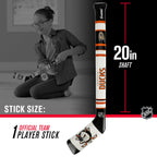 Franklin Sport Anaheim Ducks Nhl Mini Soft Hockey Stick Set - Great Toy For Kids- Nhl Team Soft Foam Mini Knee Hockey Stick And