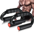 Air-One Sports Push Up Bars - 480 Lb Capacity, Extra Thick Non-Slip Foam Grips, Sturdy Structure, Ideal For Home Gym Strength Tr