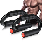 Air-One Sports Push Up Bars - 480 Lb Capacity, Extra Thick Non-Slip Foam Grips, Sturdy Structure, Ideal For Home Gym Strength Tr