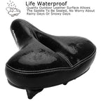 Daway Most Comfortable Bike Seat - C30 Oversized Extra Wide Exercise Bicycle Saddle, Universal Fit For Peloton, Road, Stationary