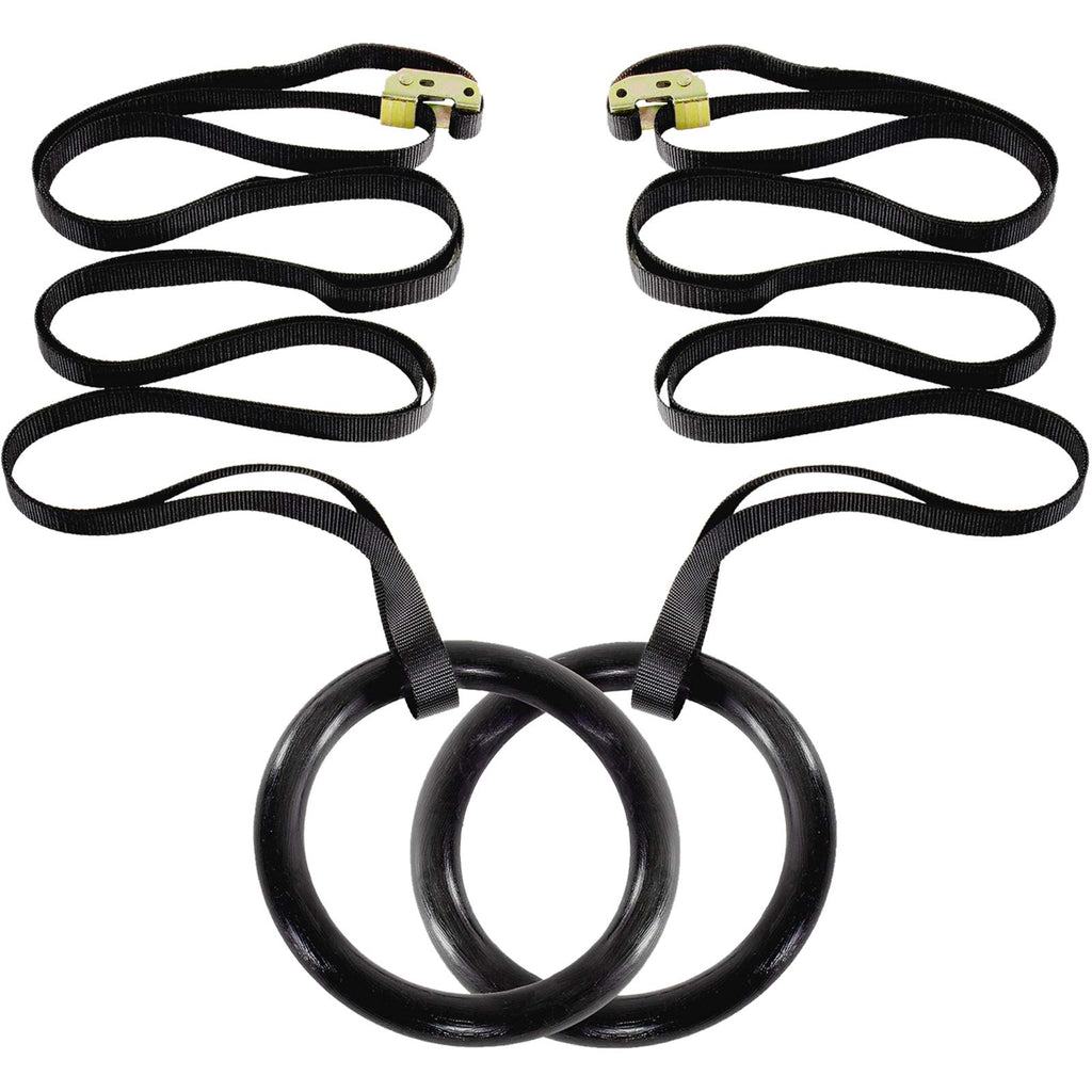 Prosourcefit Fitness Gymnastics Rings With Straps For Crossfit And Total Body Conditioning At Home