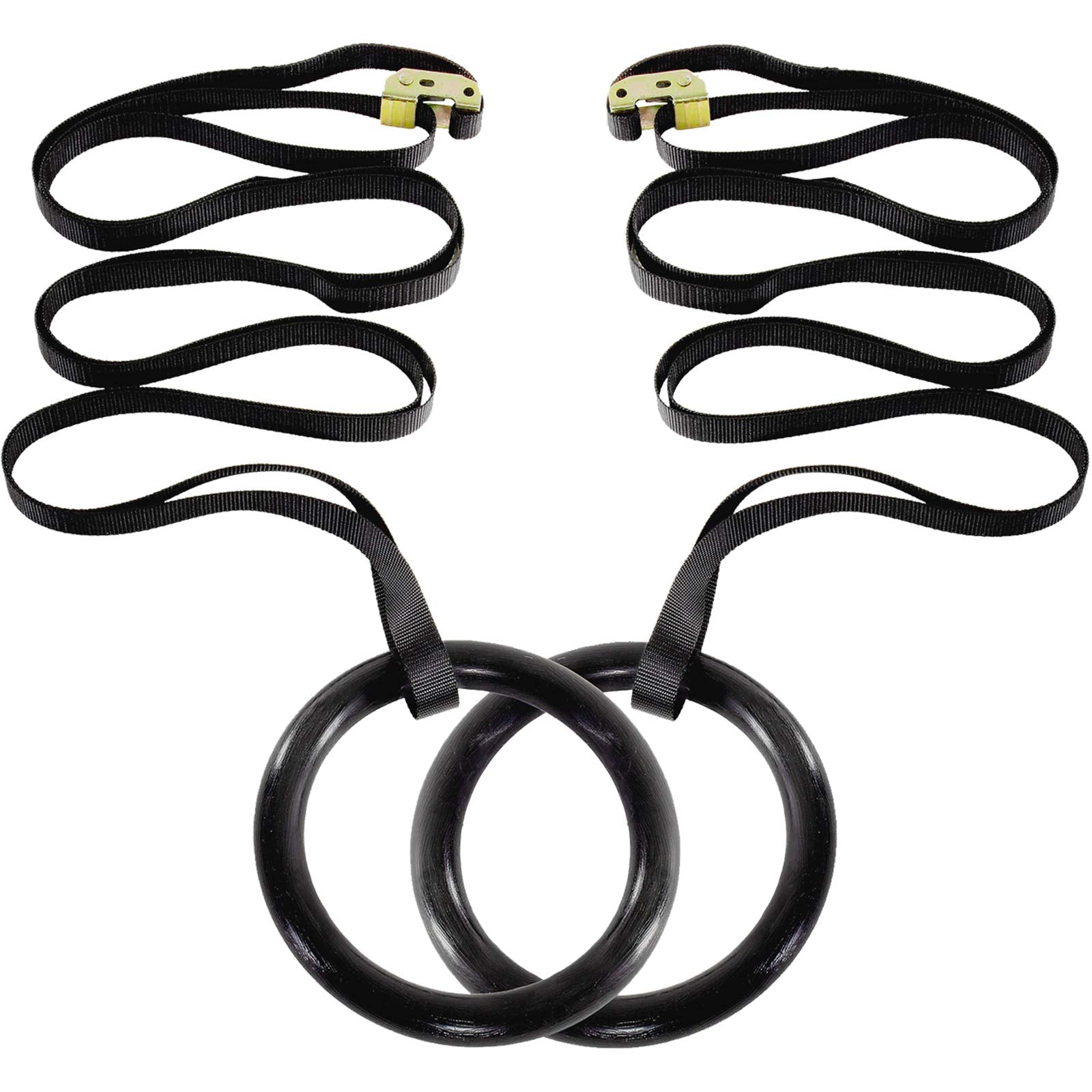 Prosourcefit Fitness Gymnastics Rings With Straps For Crossfit And Total Body Conditioning At Home