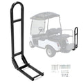 KUAFU Rear Safety Grab Bar Compatible with Yamaha Club Car EZGO Golf Cart Heavy Duty Rear Seat Hand Rail Grab Bar Black