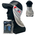 Coolnes - Uv Sun Protection Neck Drape Adjustable Multifunctional 2 In 1 Face Covering For Outdoor Fishing - Unisex (Coolnes-Fla