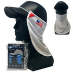 Coolnes - Uv Sun Protection Neck Drape Adjustable Multifunctional 2 In 1 Face Covering For Outdoor Fishing - Unisex (Coolnes-Fla