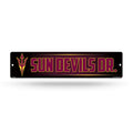 Rico Industries NCAA Rico Industries 16-Inch Plastic Street Sign D  cor, Arizona State Sun Devils