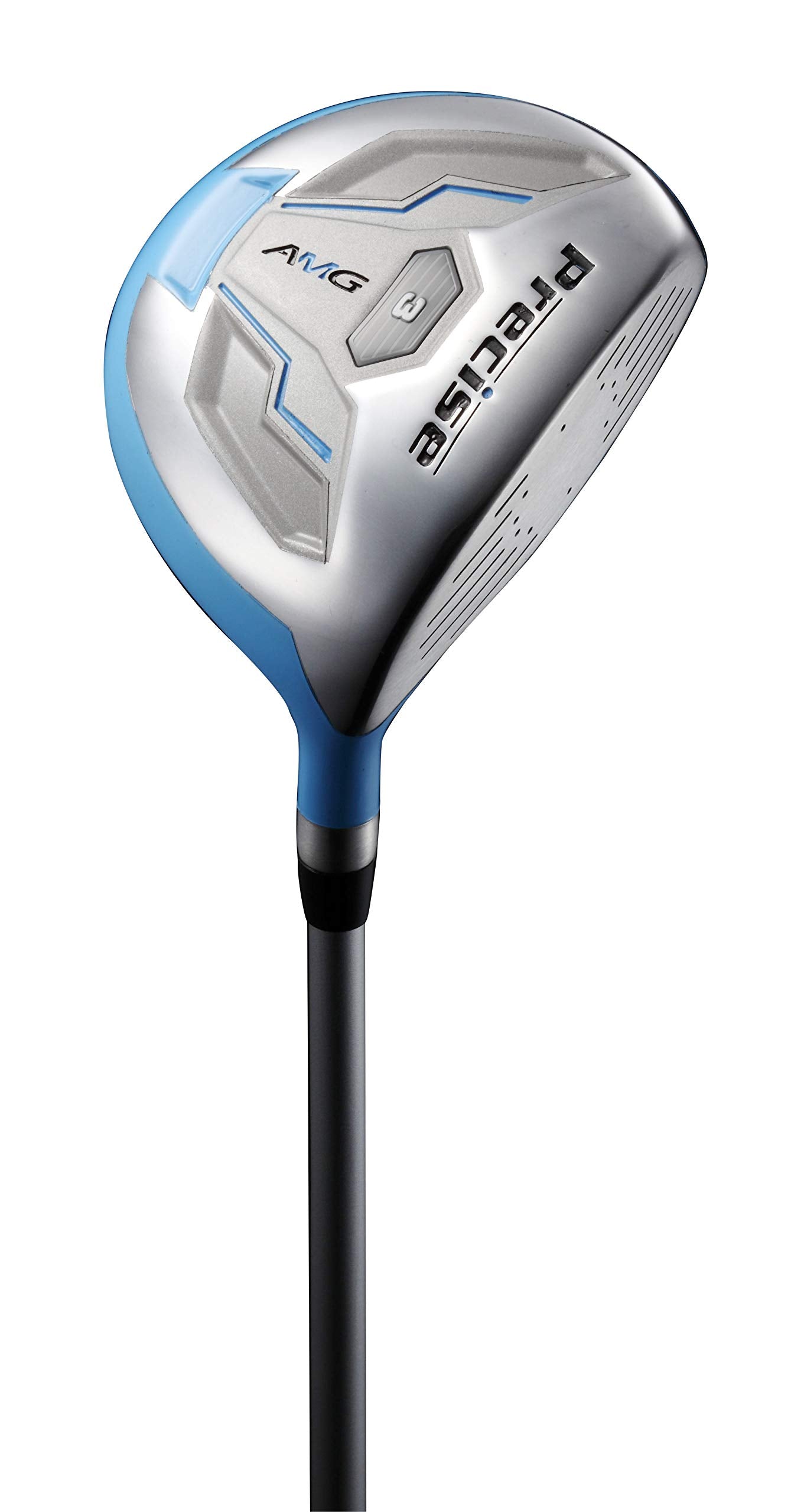Precise Amg Ladies Womens Complete Golf Clubs Set Includes Driver, Fairway, Hybrid, 6-Pw Irons, Putter, Stand Bag, 3 H/Cs - Choo