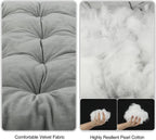 Redcamp Cot Pads For Camping, Thicker Soft Comfortable Cotton Sleeping Cot Mattress Pad 75''X29'', Grey