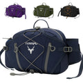 Tuxapo Fanny Pack for Men Waist Bags Running Packs Outdoor Belt Bag for Cycling Hiking Travel Festival Gifts, Blue, Large