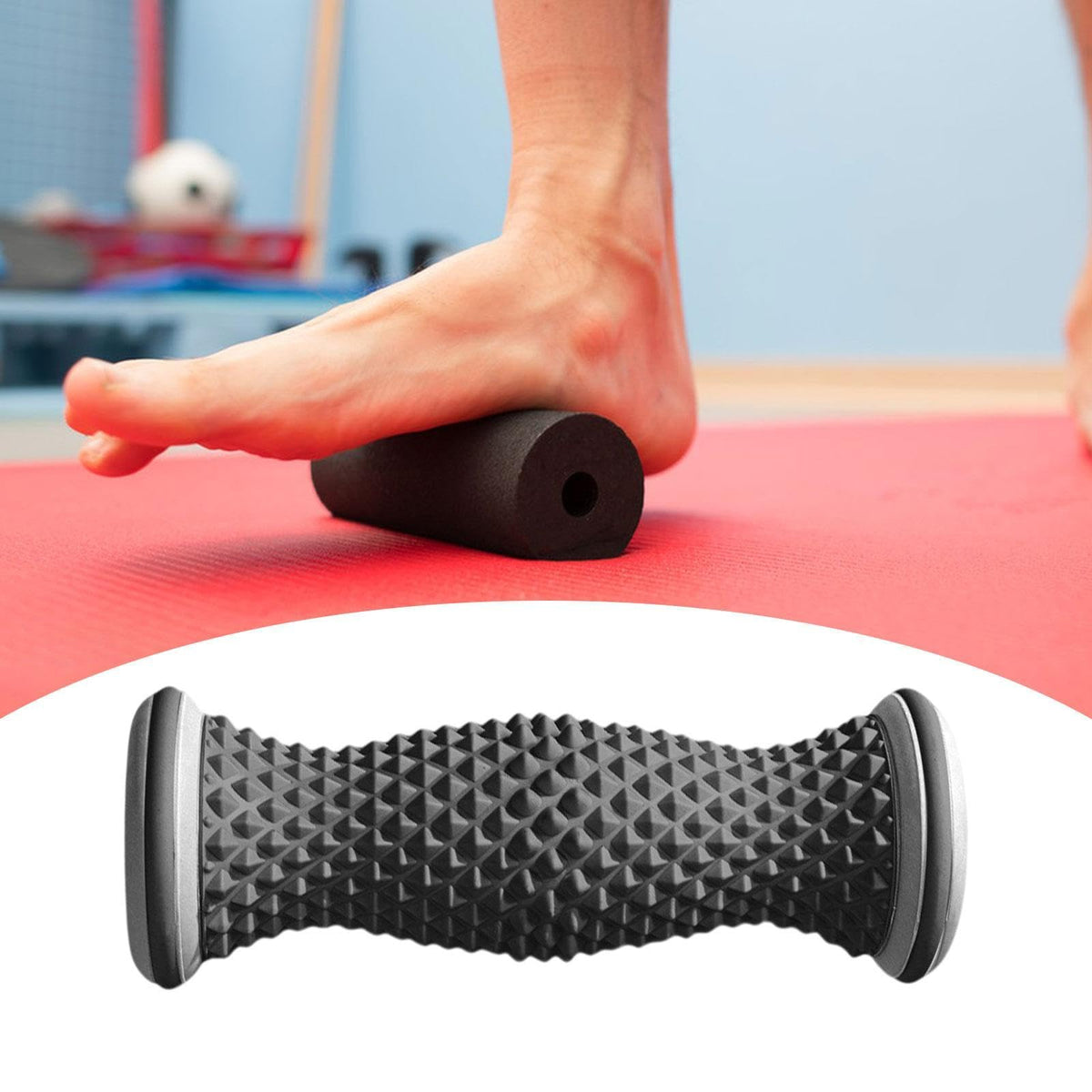 CALANDIS?Foot Massage Roller Portable Lightweight for Arch and Heel Foot Massage Tool Black | Rollers | Fitness Equipment & Gear