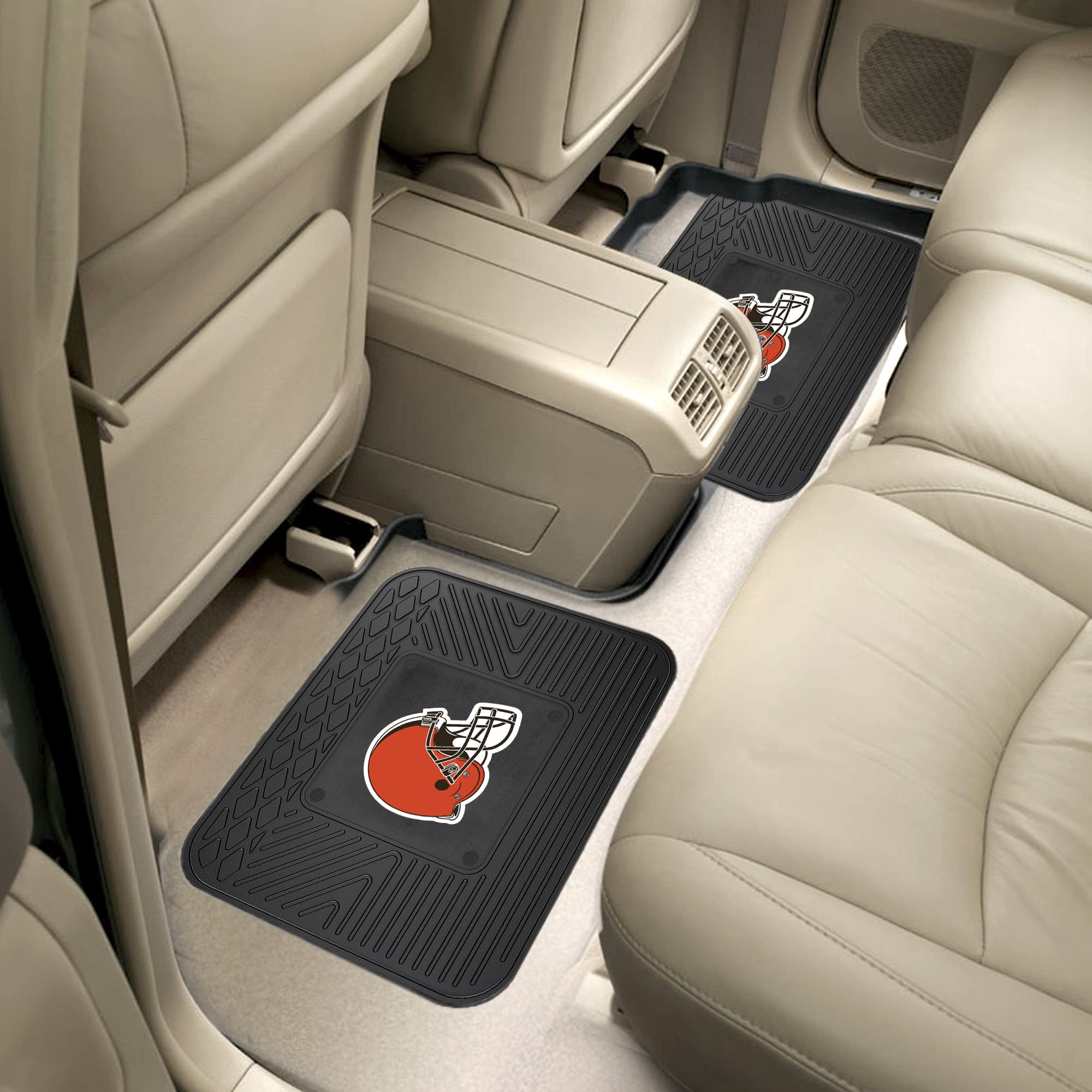 Fanmats 12354 Nfl - Cleveland Browns Utility Mat - 2 Piece , 14''X17''