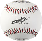 Rawlings | Incredi-Ball White Softstitch Baseballs | 9 | Cloth & Synthetic Leather Cover Options | 12 Count