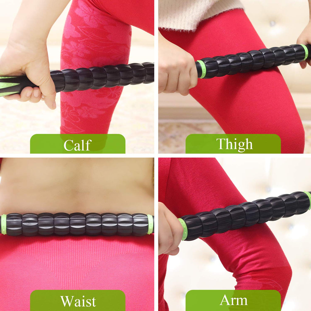 Muscle Roller, Massage Roller Stick For Athletes, Help Reducing Muscle Soreness Cramping Tightness Leg Arms Back Calves Muscle M