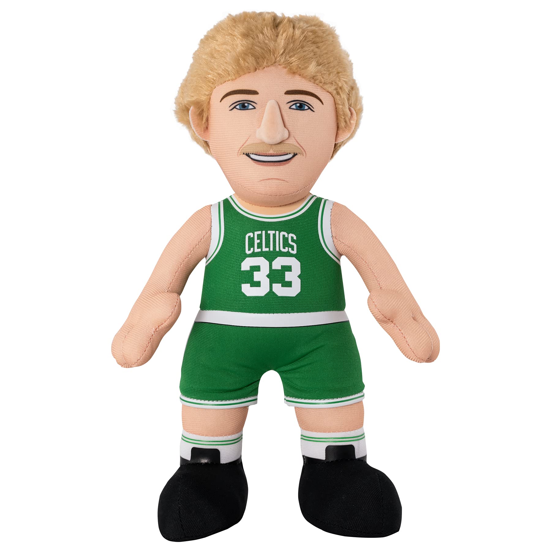 Boston Celtics Larry Bird 10 Plush Figure - A Legend for Play Or Display