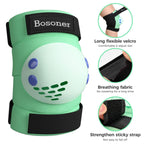 Kids Knee Pad Elbow Pads For Roller Skates Cycling Bmx Bike Skateboard Inline Rollerblading, Skating Skatings Scooter Riding Spo