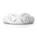 Sisu Max Mouthguard, Snow White - 2.4Mm Thin - Custom-Molded Fit - Slim Design - Remoldable Up To 20 Times - For Impact Sports -
