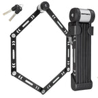 Kryptonite Kryptolok 610 S Folding Bike Lock, Compact Lightweight High Security Anti-Theft Foldable Bicycle Lock With 2 Keys And