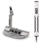 Gosports Gs2 Tour Golf Putter - 34Right-Handed Mallet Putter With Milled Face, Choose Oversized Fat Grip Or Traditional Grip