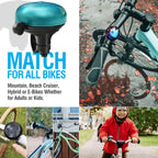 Marque Bike Bell For Adults & Kids - Nice, Loud, Crisp Ding Sound Bicycle Bell - Must Have Bicycle Accessories For Mountain Mtb,