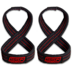 Serious Steel Fitness Figure 8 Deadlifting Straps (70 Centimeters)