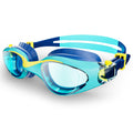 HIGAHY Swim Goggles for Kids 6-14, Anti-Fog UV Protection Clear Swimming Goggles, Leakproof Pool Swim Goggles for Boys Girls (Gr