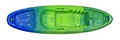 perception Kayaks Zip 9.5 | Sit on Top Kayak for All-Around Fun | Stable and Fast | Rear Storage with Tie Downs | 9 6 | Earth