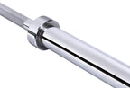Fitvids Olympic Bar For Weightlifting And Power Lifting Barbell, 700-Pound Capacity, 6-Foot, Chrome