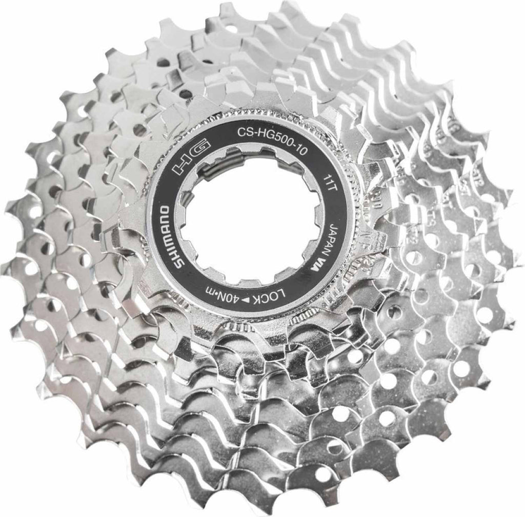 Shimano Unisexs Hg500 Cassette, Silver, 11-25