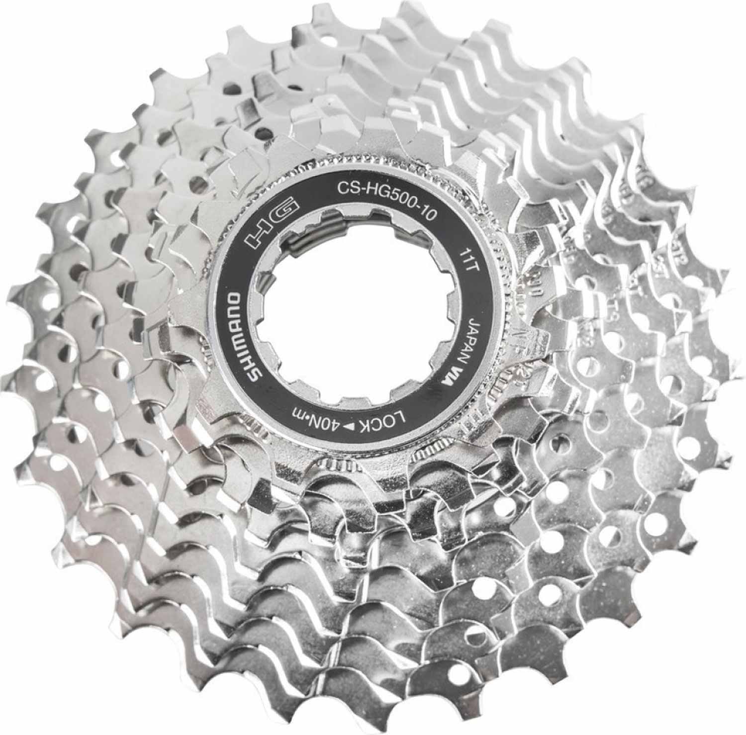 Shimano Unisexs Hg500 Cassette, Silver, 11-25