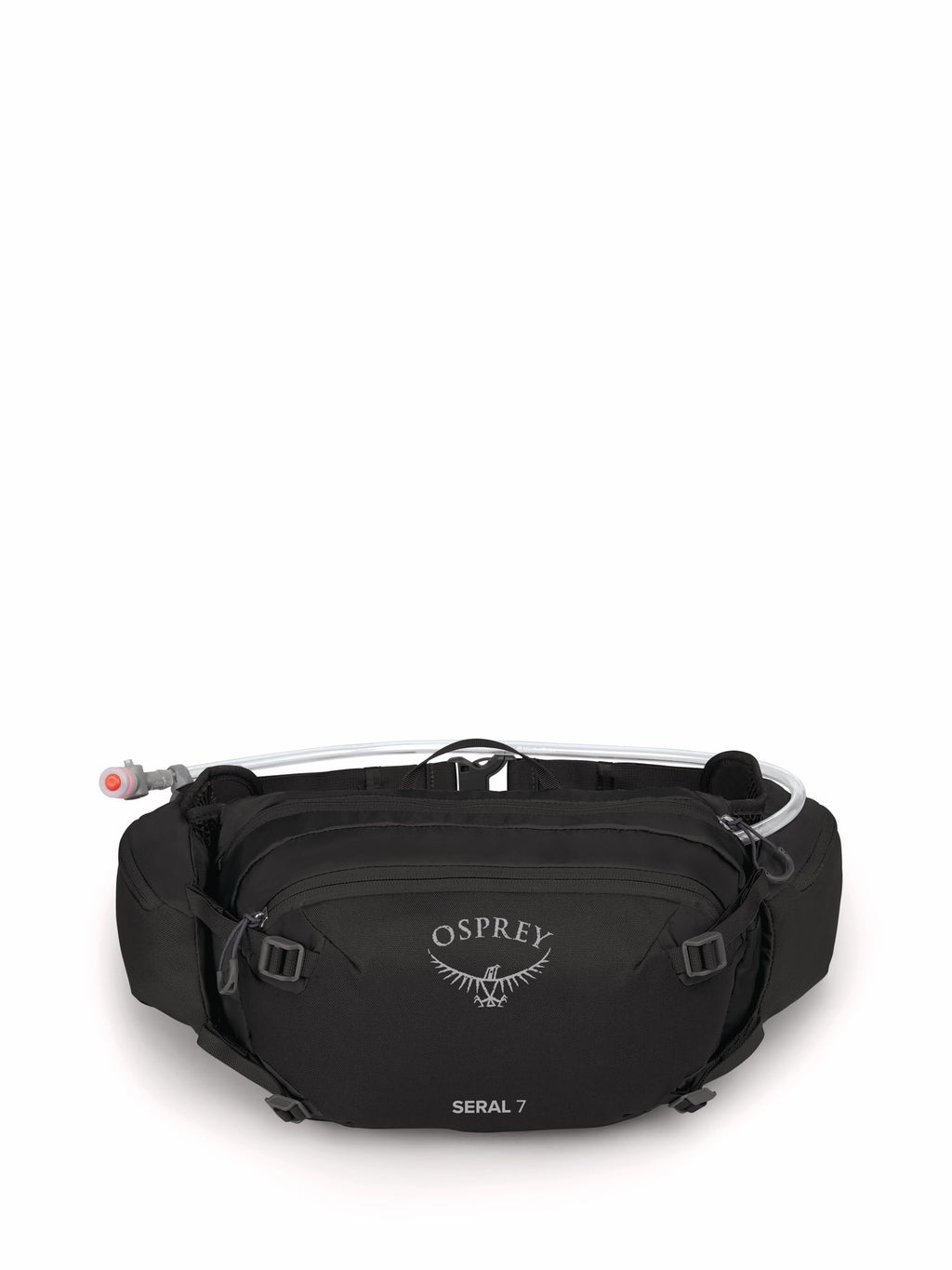 Osprey Seral 7L Biking Waist Pack with Hydraulics Reservoir for Men and Women, Black