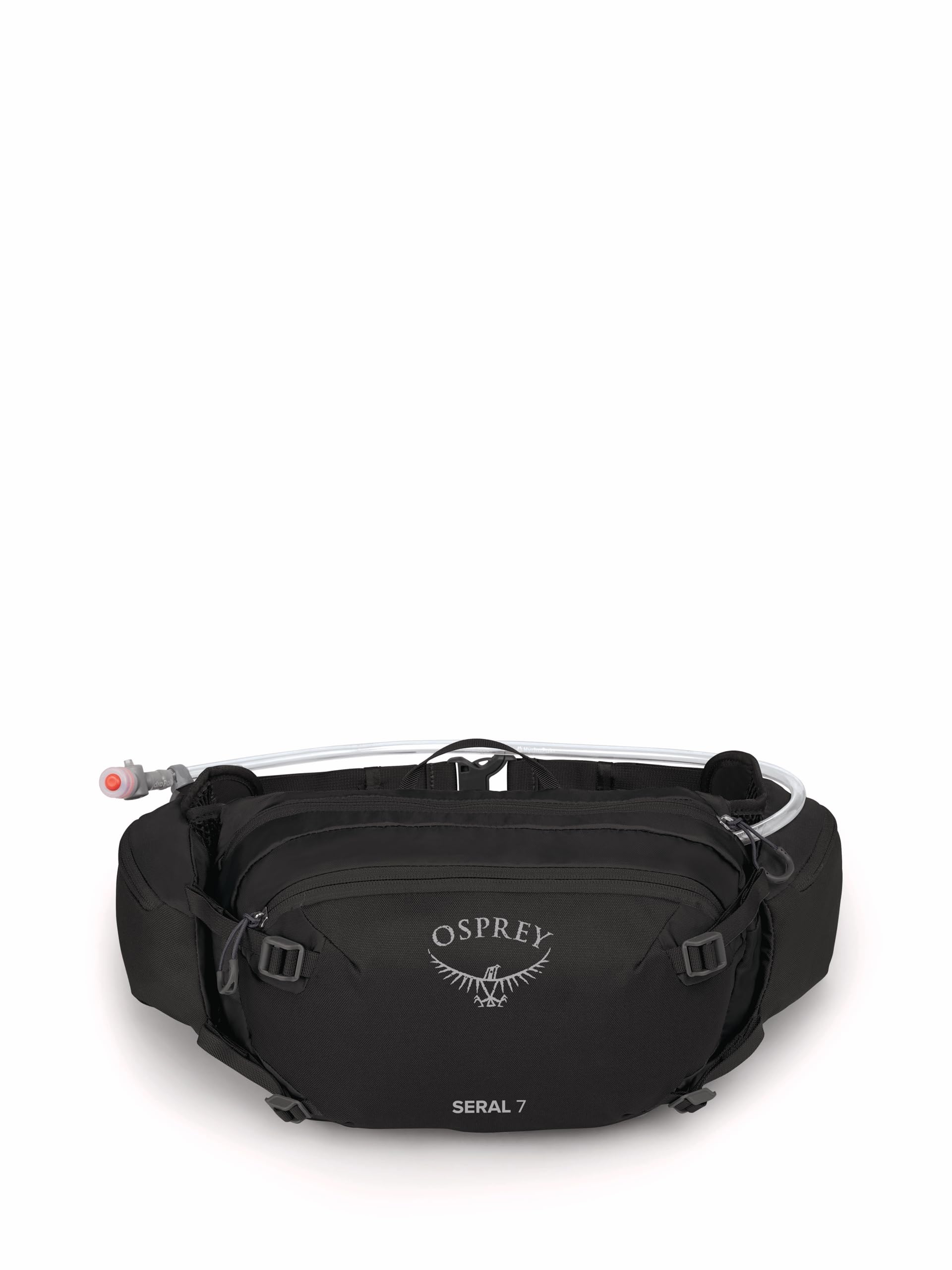 Osprey Seral 7L Biking Waist Pack with Hydraulics Reservoir for Men and Women, Black