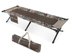 Timber Ridge Folding Cot, Support Up To 300 Lbs, Camo/Tan