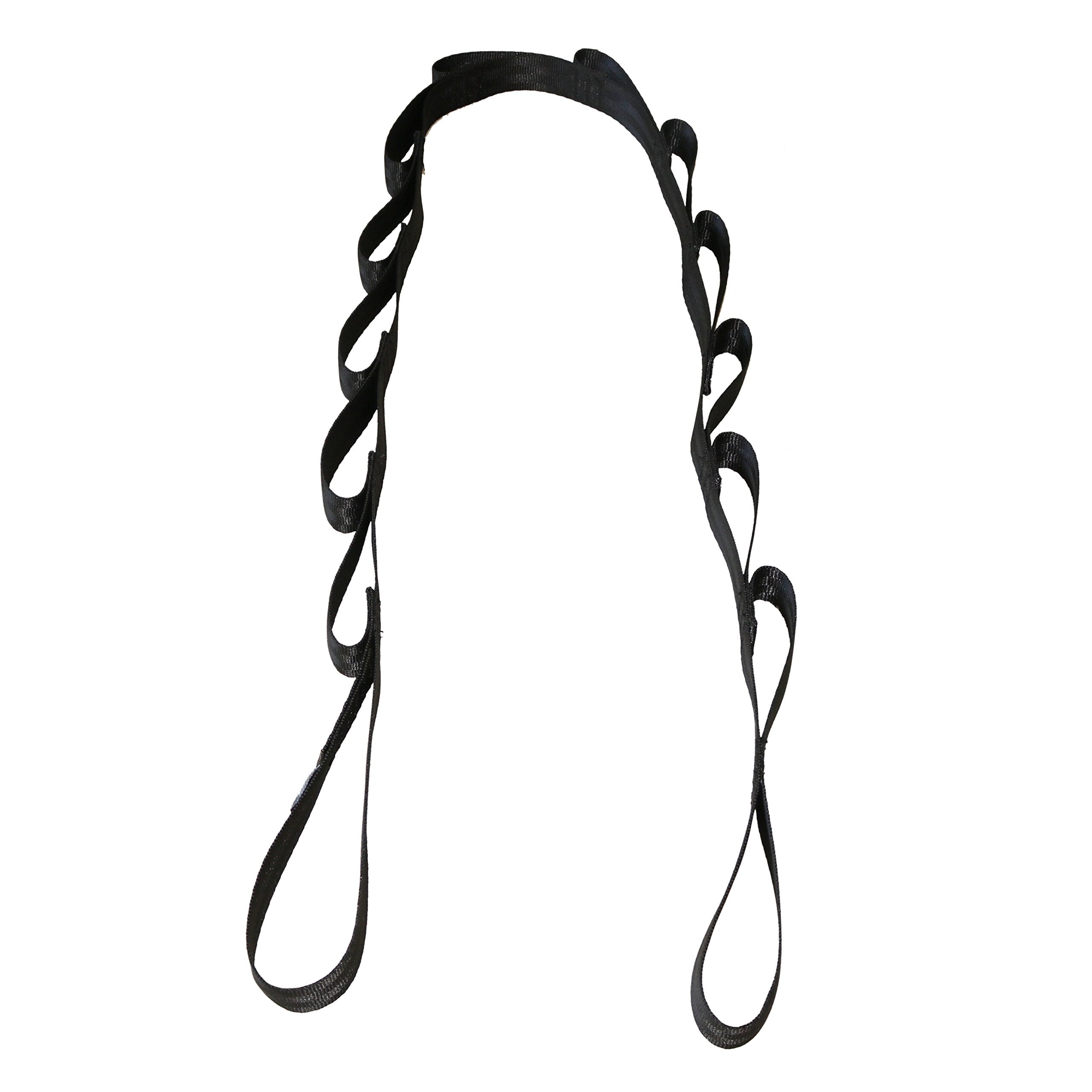 Wellsem Hammock Strap 12 Point Daisy Chain Design With Easy Loop Heavy Duty Adjustable Suspension Sling