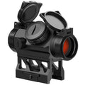 Feyachi 2MOA Red Dot Sight - V30 1x20mm Compact Red dot Optics with Motion Awake Low Profile and Absolute Co-Witness Mount, Flip