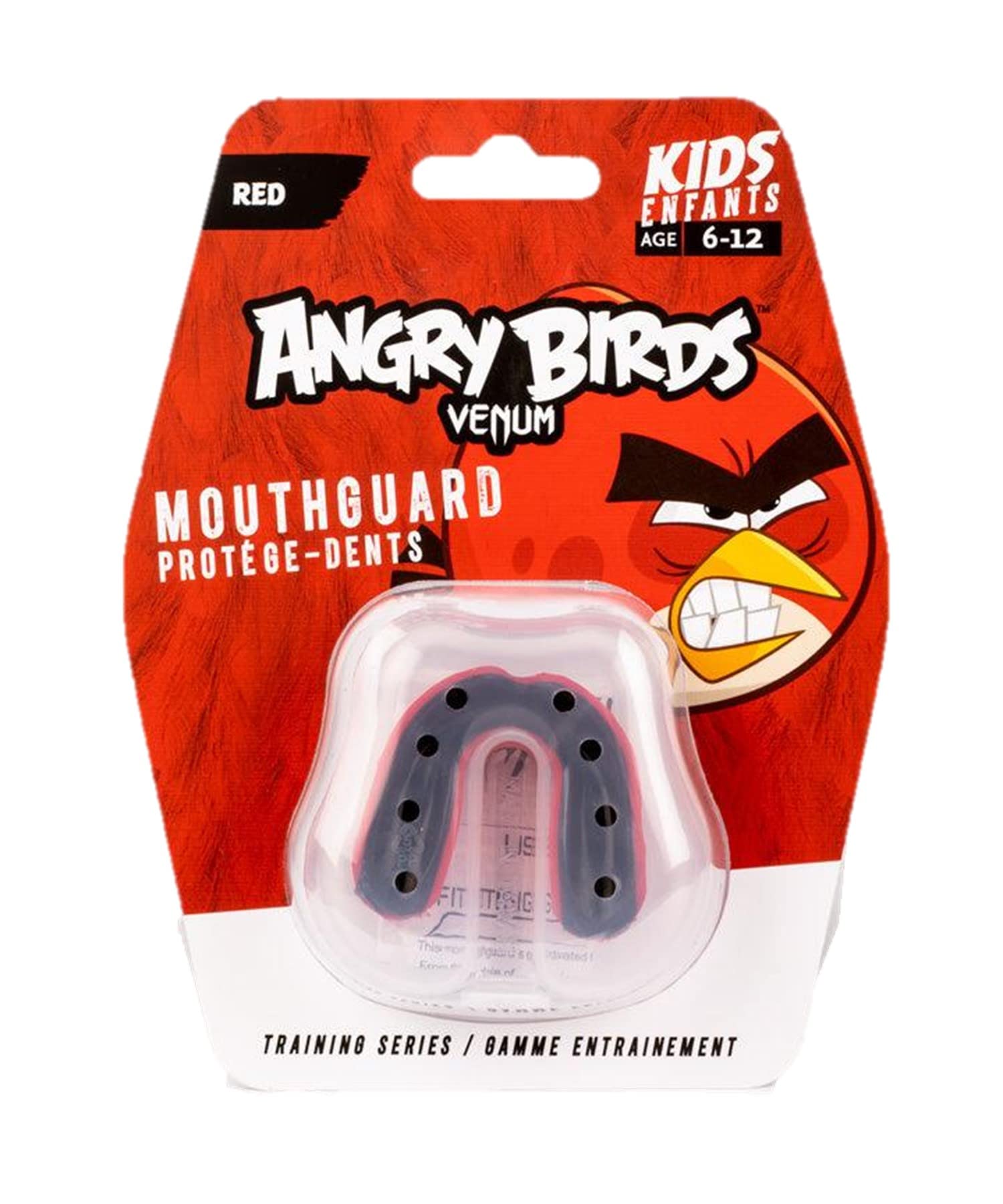 Venum Challenger Mouthguard - Angry Birds Mouthguards For Kids - Red, One Size