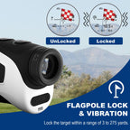 Golf Rangefinder Jiehome X3 660Yds Rangefinder With Slope Switch For Tournament Legal, Rechargeable Laser Range Finders With Mag