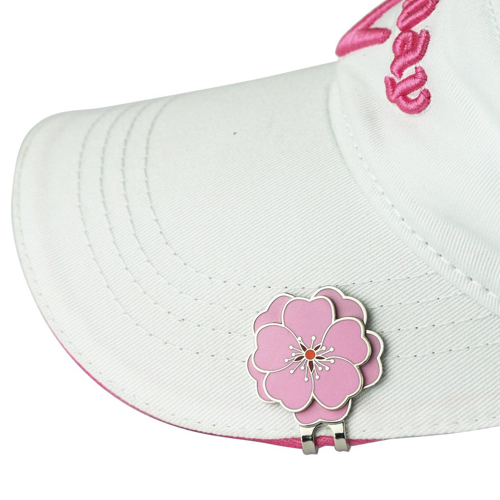 Pinmei Flower Golf Ball Marker With Golf Hat Clip For Your Friend (Flower Clip)