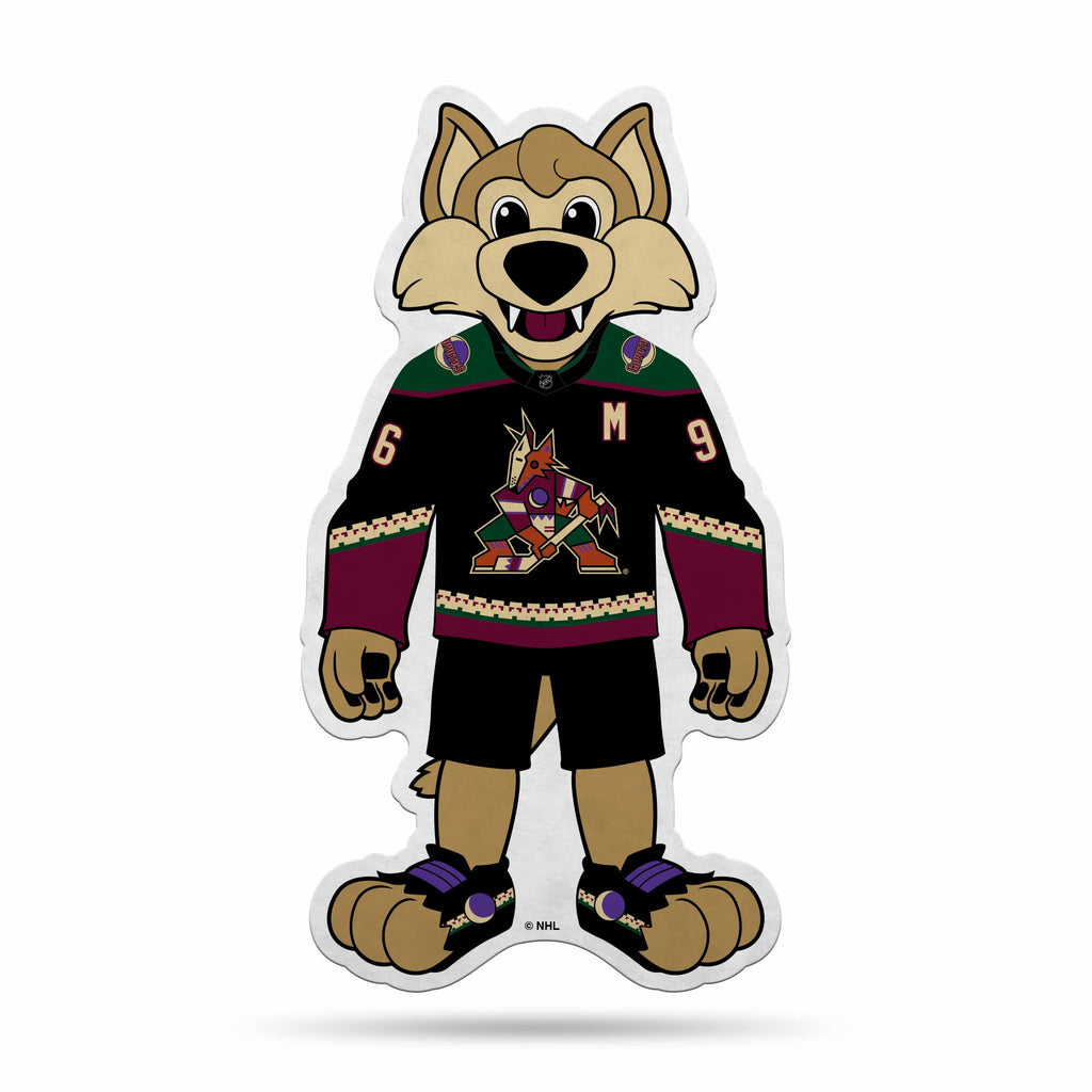 Rico Industries Nhl Arizona Coyotes Mascot Shape Cut Pennant - Home And Living Room D  Cor - Soft Felt Ez To Hang