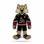 Rico Industries Nhl Arizona Coyotes Mascot Shape Cut Pennant - Home And Living Room D  Cor - Soft Felt Ez To Hang