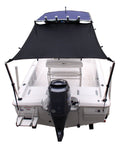 T-Top Boat Shade Kit, Black (5'L X 60''W) - Outer Uv Reflective Coating For A 98% Effective Uv Block - Secure Fit-Speed Tested U
