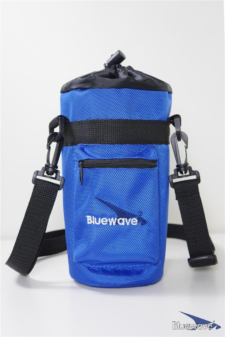 Bluewave Lifestyle Insulated Water Bottle Holder/Carrier Case, Blue, 1.5 L