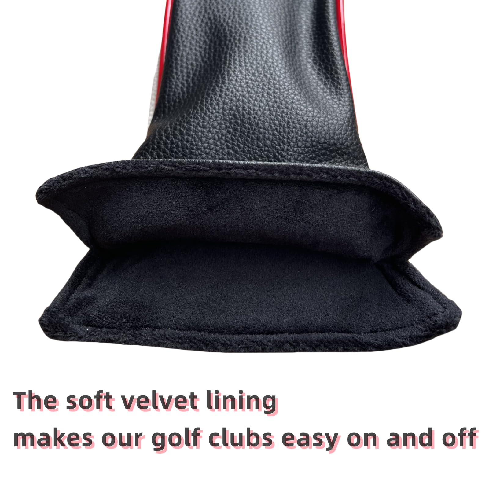 Golf Club Covers - 3 Pack Golf Club Head Covers For Driver And Woods - Usa Flag Driver Headcover 3 Wood Headcover Fairway Wood C