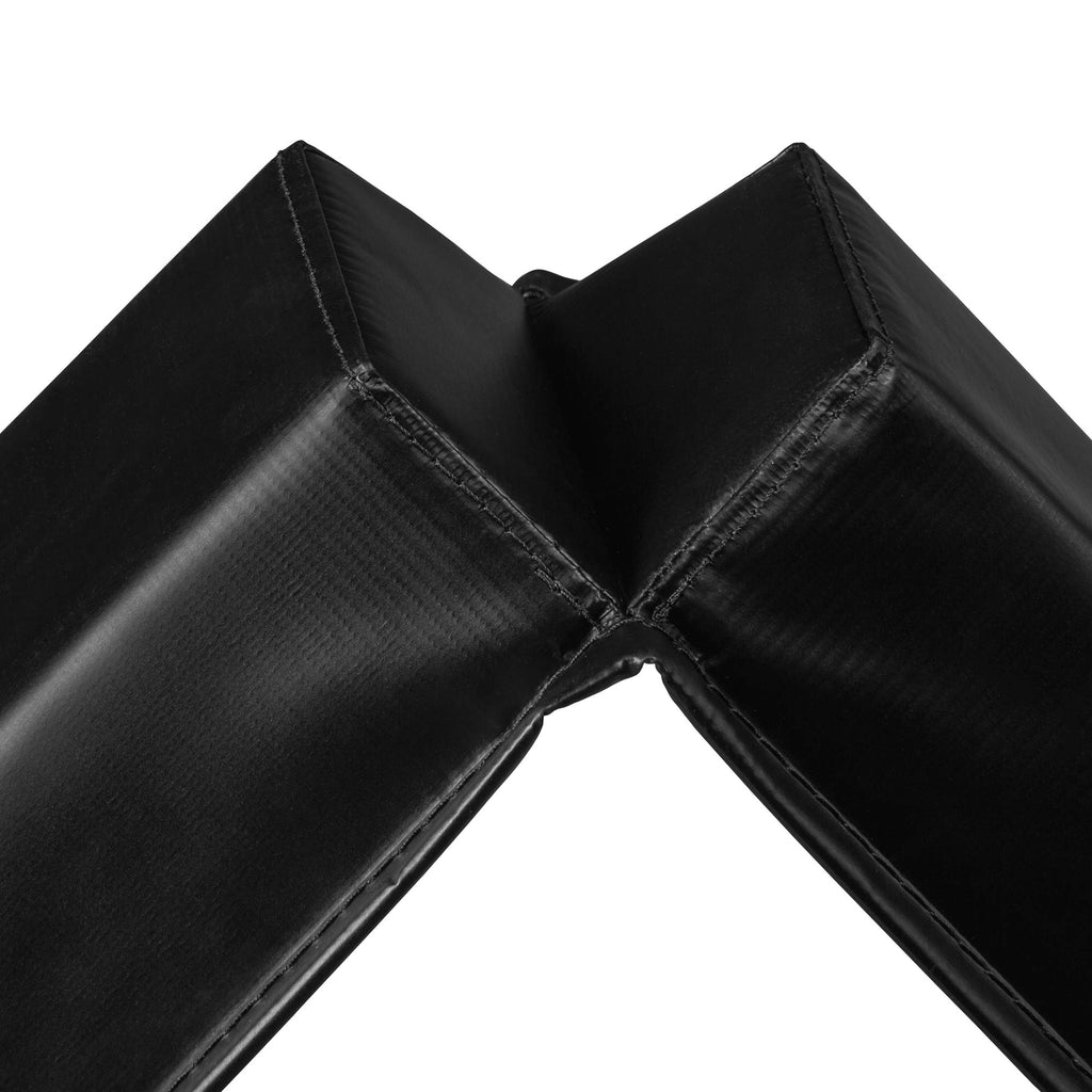 We Sell Mats 9 Ft Folding Foam Balance Beam Bar, Portable Gymnastics Equipment For Gymnast, Children Or Cheerleaders, Black