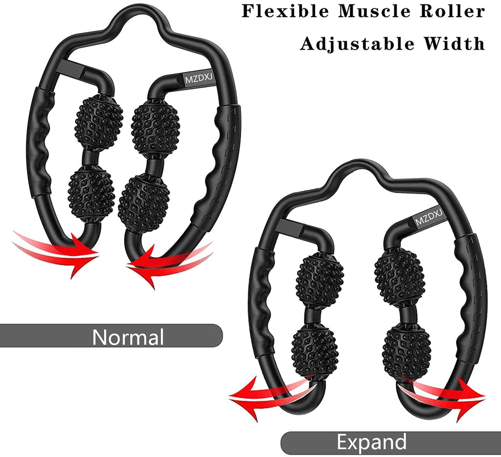 Muscle Roller, Trigger Point Muscle Roller For Calves, Leg, Arms, Tennis Elbow And Golfer Elbow, Foam Roller Deep Massage Tool F