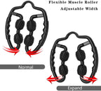 Muscle Roller, Trigger Point Muscle Roller For Calves, Leg, Arms, Tennis Elbow And Golfer Elbow, Foam Roller Deep Massage Tool F