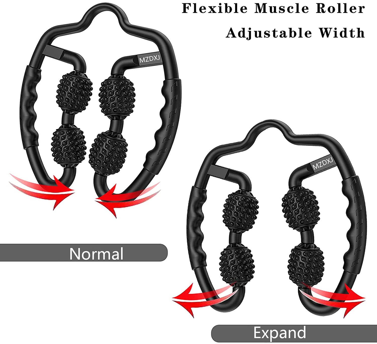 Muscle Roller, Trigger Point Muscle Roller For Calves, Leg, Arms, Tennis Elbow And Golfer Elbow, Foam Roller Deep Massage Tool F