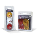 Team Golf NFL San Francisco 49ers 3 Golf Balls And 50 Golf Tees Logo Imprinted Golf Balls (3 Count) & 2-3/4 Regulation Golf Tees