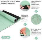 Yoga Mat Non Slip TPE Thick Yoga Mat with Alignment Mark, Large Size 72L x 32W x 0.32Th or 0.24Th, Anti-Tear Exercise & Fitness