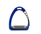 Acavallo Arena Alupro Safety Stirrup, One Size, 12Cm, Blue